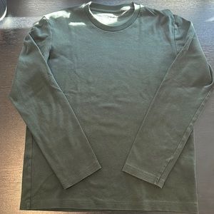 Uniqlo Green long-sleeve t-shirt